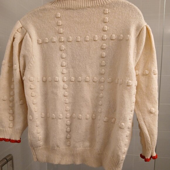 ZARA Embroidered Floral Knit - Picture 3 of 9